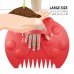 GardenHOME Lady Bug Shaped Large Garden and Yard Leaf Scoops/Hand Rakes. Multiuse, Leaves and Garbage Trash Pick-Up (1 Pair = 2 Leaf Scoops)   